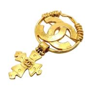 Chanel Vintage Pre-owned Metall chanel-smycken Yellow, Dam