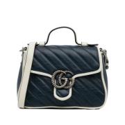 Gucci Vintage Pre-owned Laeder gucci-vskor Blue, Dam