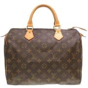 Louis Vuitton Vintage Pre-owned Canvas louis-vuitton-vskor Brown, Dam