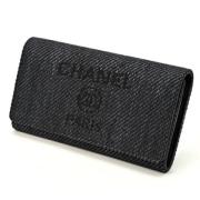 Chanel Vintage Pre-owned Canvas plnbcker Black, Dam