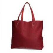 Hermès Vintage Pre-owned Tyg totevskor Red, Dam