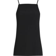 Calvin Klein Sleeveless Tops Black, Dam