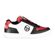 Sergio Tacchini Svarta Snörade Sportsneakers Multicolor, Herr