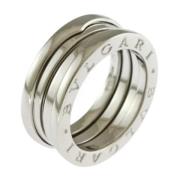 Bvlgari Vintage Pre-owned Vitt guld ringar Gray, Dam