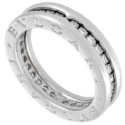 Bvlgari Vintage Pre-owned Vitt guld ringar Gray, Dam