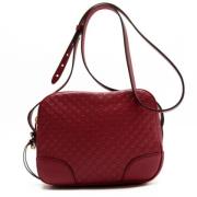 Gucci Vintage Pre-owned Laeder axelremsvskor Red, Dam