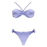 F**k Lila Bikini med Baksnörning Purple, Dam