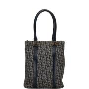 Dior Vintage Pre-owned Canvas totevskor Blue, Dam