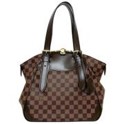 Louis Vuitton Vintage Pre-owned Canvas louis-vuitton-vskor Brown, Dam