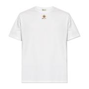 Bally T-shirt med broderat logotyp White, Herr