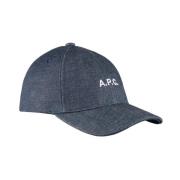 A.p.c. Denim Charlie Keps Blue, Unisex