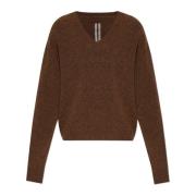 Rick Owens Sweater `Tommy` Brown, Herr