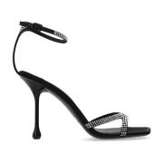 Jimmy Choo Höga klackar sandaler 'Ixia' Black, Dam