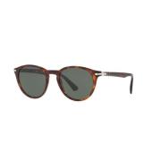 Persol Runda/Ovala Solglasögon i Havana Färg Brown, Herr