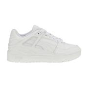 Puma Vit Slipstream Läder Junior Sneakers White, Herr