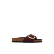 Birkenstock 'Madrid Big Buckle' Tofflor Red, Dam