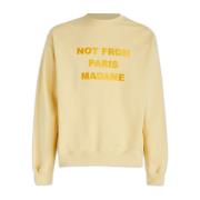 Drole de Monsieur Stilfull Sweatshirt Kollektion Beige, Herr