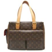 Louis Vuitton Vintage Pre-owned Canvas louis-vuitton-vskor Brown, Dam