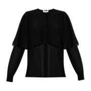 Chloé Silk top Black, Dam