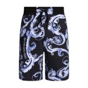 Versace Jeans Couture Shorts med mönster Multicolor, Herr