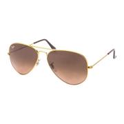 Ray-Ban Aviator Solglasögon för Stiligt Solsskydd Multicolor, Unisex