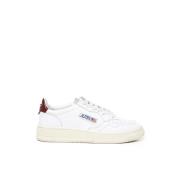 Autry Vita Läder Sneakers med Mocka Insatser White, Dam