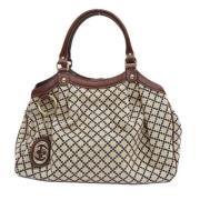 Gucci Vintage Pre-owned Tyg gucci-vskor Gray, Dam