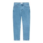 Ami Paris Indigo Denim Tapered Morotben Jeans Blue, Herr