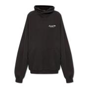 Balenciaga Oversized hoodie Black, Dam