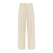 Helmut Lang Linnebyxor Beige, Dam