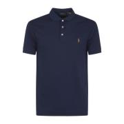 Polo Ralph Lauren Blå T-shirts och Polos, Kortärmad Stickad Blue, Herr