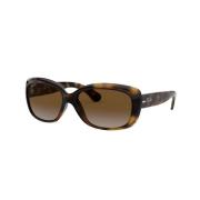 Ray-Ban Jackie Ohh 4101 Solglasögon Polariserad Brun Brown, Dam