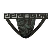 Versace Mönstrade jockstraps Gray, Herr