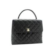 Chanel Vintage Pre-owned Laeder chanel-vskor Black, Dam