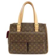 Louis Vuitton Vintage Pre-owned Canvas louis-vuitton-vskor Brown, Dam