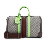 Gucci Elegant Grön Duffleväska Multicolor, Herr