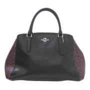 Coach Pre-owned Pre-owned Tyg handvskor Black, Dam