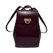 Celine Vintage Pre-owned Laeder axelremsvskor Purple, Dam