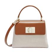 Furla 1927 Top Handle Mini Handväska Brown, Dam