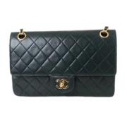 Chanel Vintage Pre-owned Tyg chanel-vskor Black, Dam