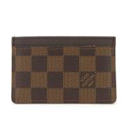 Louis Vuitton Vintage Pre-owned Laeder plnbcker Brown, Dam