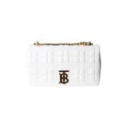 Burberry Vintage Pre-owned Laeder axelremsvskor White, Dam