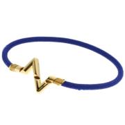 Louis Vuitton Vintage Pre-owned Guld armband Blue, Dam