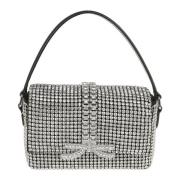 Self Portrait Metallic Clutch Gray, Dam