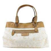 Coach Pre-owned Pre-owned Tyg totevskor White, Dam