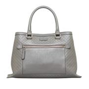 Gucci Vintage Pre-owned Laeder handvskor Gray, Dam