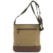 Coach Pre-owned Pre-owned Tyg axelremsvskor Beige, Dam