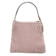 Coach Pre-owned Pre-owned Tyg totevskor Pink, Dam