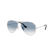 Ray-Ban Klassiska Aviator solglasögon i blå gradient Gray, Unisex