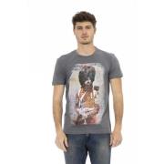 Trussardi T-Shirts Gray, Herr